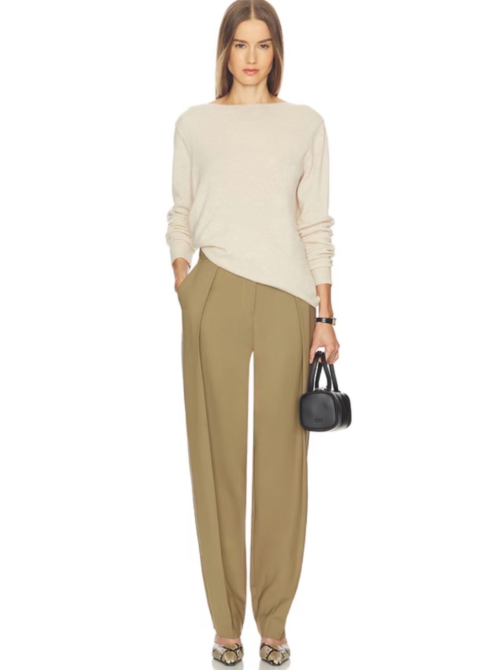 SRG Sonny Trouser in Mocha ($400 Retail)